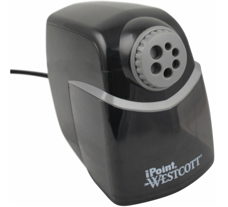 Electric Sharpener, iPoint, Heavy Duty, Black