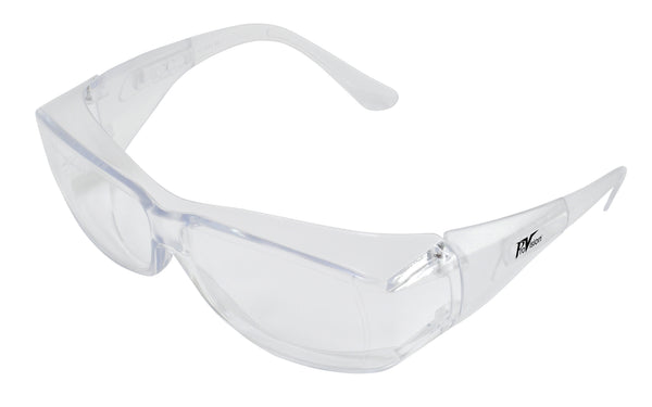 Safety Goggles, Clear Frame/Clear Lens, Universal Size, 12/bx (US SALES ONLY)