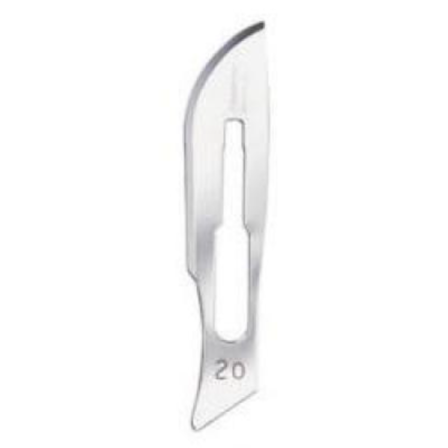 Blade #20, Carbon Steel, Disposable, Sterile, 100/bx