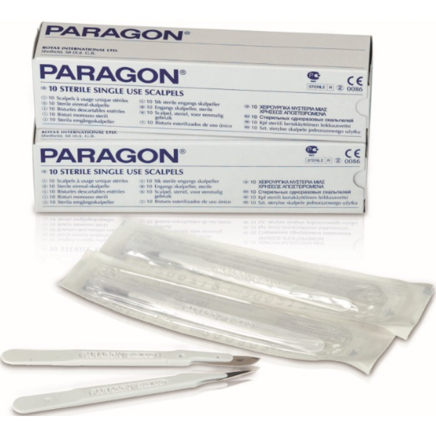 Scalpel, Disposable, Sterile, Num 20, 1/pch, 10pch/cs