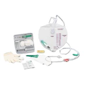 Pediatric Urine Meter Tray, 5 FR, Lubricath Foley Catheter, 150ml Meter, Latex, 10/cs