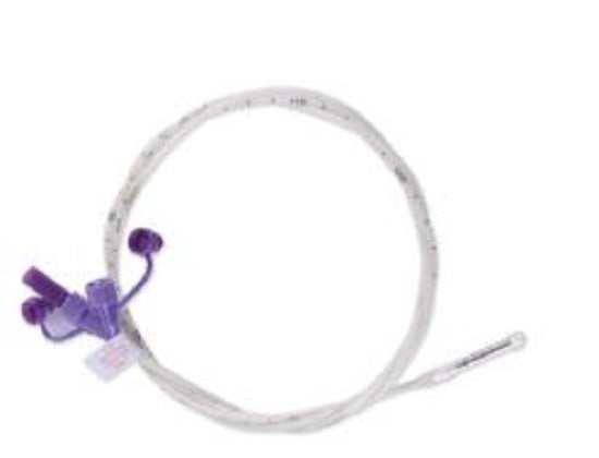 Nasogastric Feeding Tube, 7G, 10FR x 43"L, Stylet, DEPH-Free, ENFit Connection, 10/cs (Continental US Only)