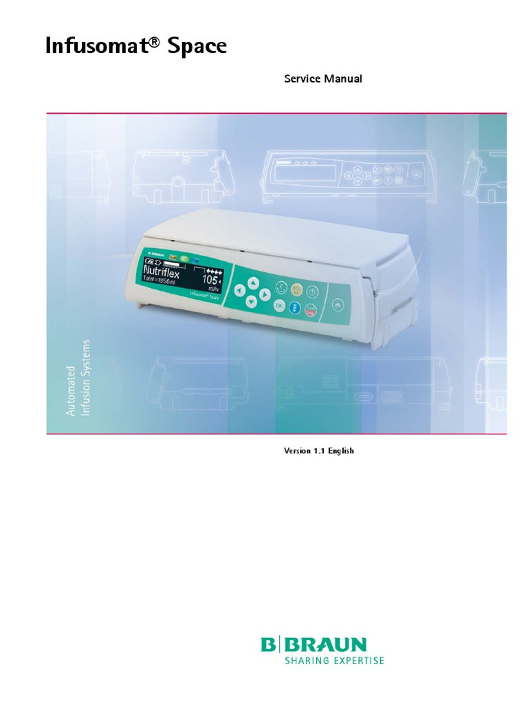 Infusomat Processor PCB (Rx) (Continental US+HI Only) (DROP SHIP END USER ONLY - User must be trained & the B.Braun trained technicians name needs to be included on the order )