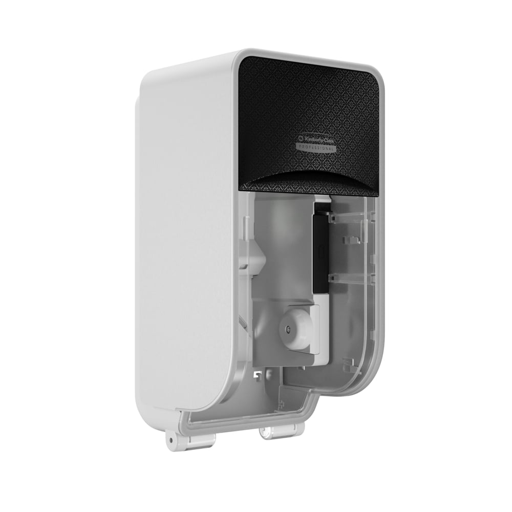 Toilet Paper Dispenser, Coreless, Standard Roll, 2 Roll, Vertical, with Black Mosaic Design Faceplate, 1 Dispenser and Faceplate/cs (Products cannot be sold on Amazon.com or any other 3rd party site) (DROP SHIP ONLY) (US Only)