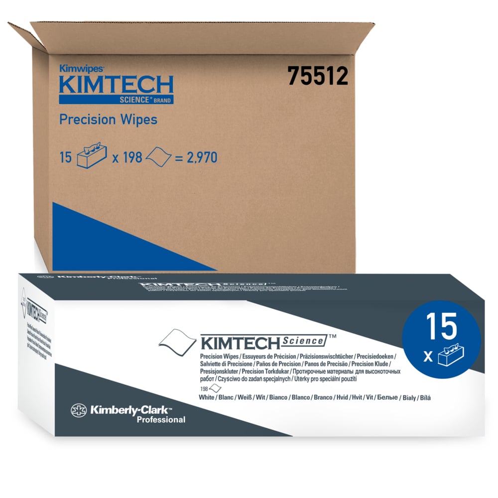 Precision Wipes Tissue Wipers, 11.8" x 11.8", 198/ctn, 15 ctn/cs (Products cannot be sold on Amazon.com or any other 3rd party site) (US Only)