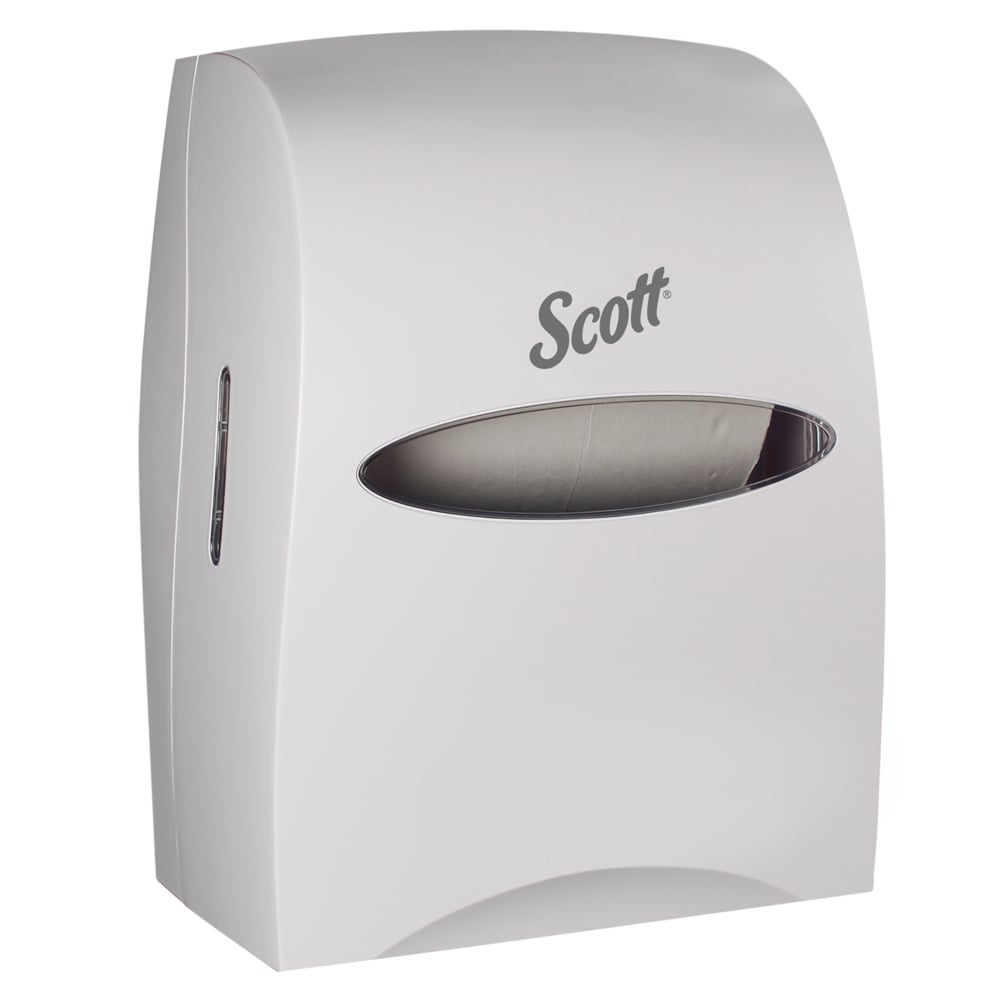 Roll Towel Dispenser, Touchless, 12.63" x 16.13" x 10.2", White, Fits Hard Roll Towel (02001), 1/cs (Products cannot be sold on Amazon.com or any other 3rd party site) (Drop Ship to End User Only) (US Only)