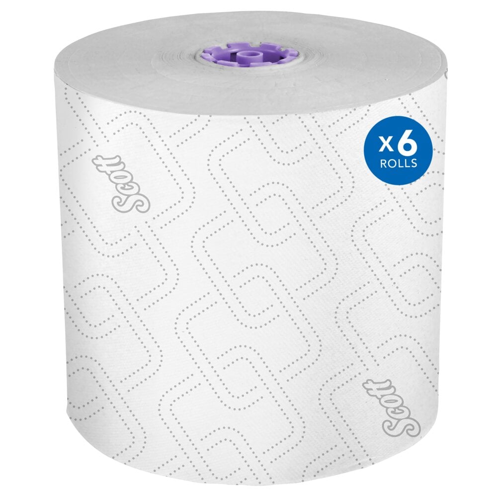 Scott Essential Hard Roll Towel, 8" x 950 ft, White, 6/cs (Products cannot be sold on Amazon.com or any other 3rd party site) (US Only)