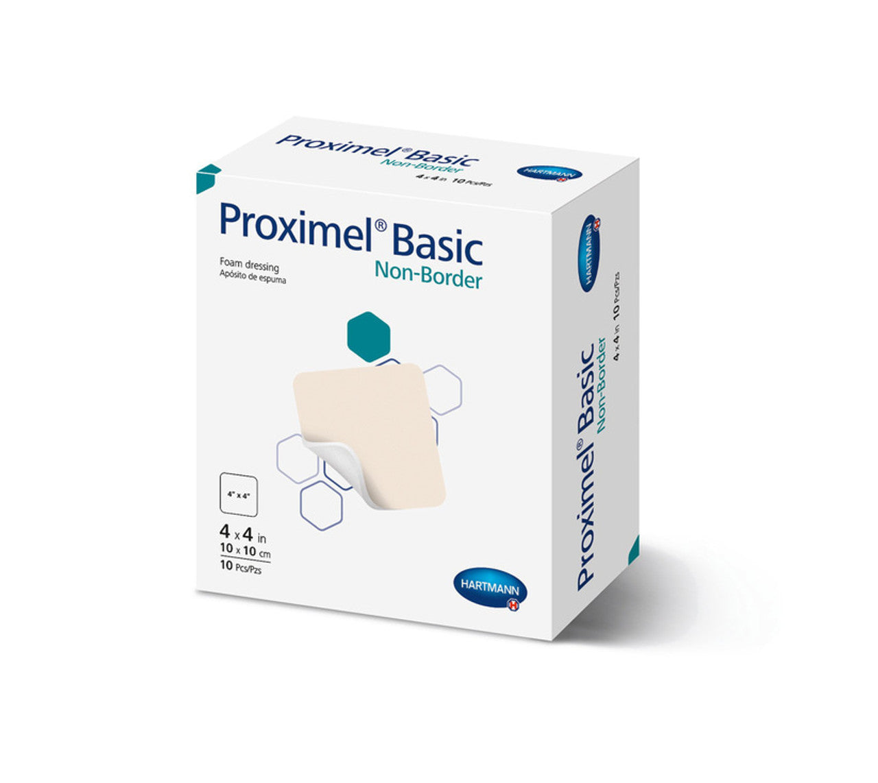 Dressing, Non-Border, 4" x 4", 10/bx, 6 bx/cs