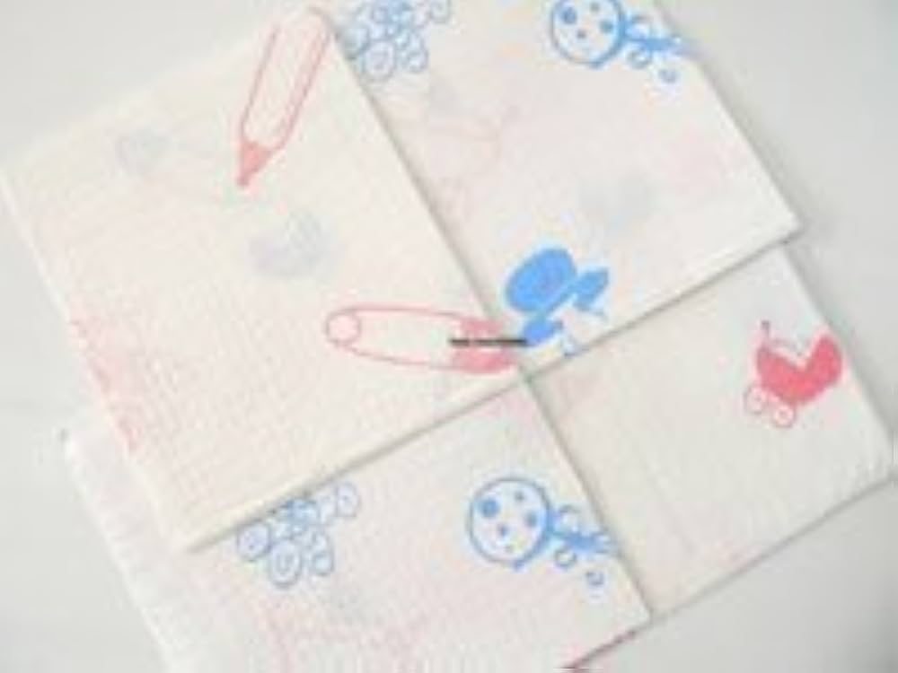 Baby Scale Liner, 13" x 25", Printed, 2-Ply Tissue + Poly, 250/cs