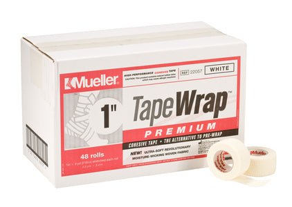 1" x 6 yds, White, 48 rolls/cs (Products are only available for sale in the U.S. Products cannot be sold on Amazon.com or any other 3rd party platform without prior approval by Mueller.)