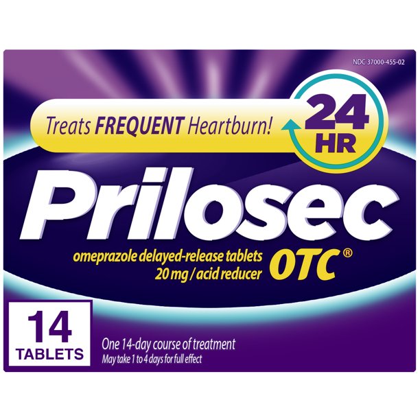 Prilosec OTC, 14/pk, 24 pk/cs