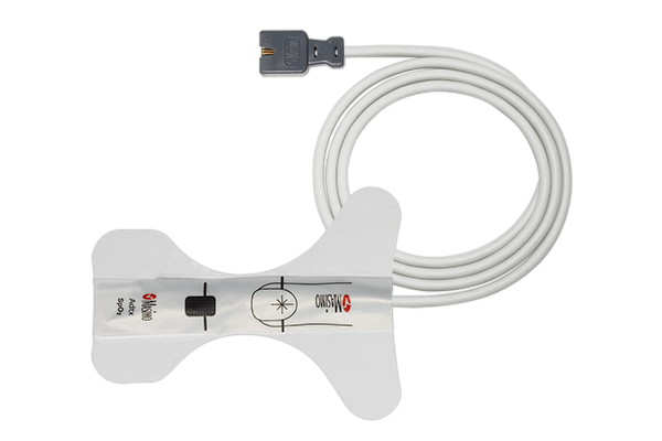 LNCS Adtx-3, Adult SpO2 Adhesive Sensors, 3ft, Single Patient Use, Sterilizable, 20/bx (Rx) (Continental US & Puerto Rico Only)