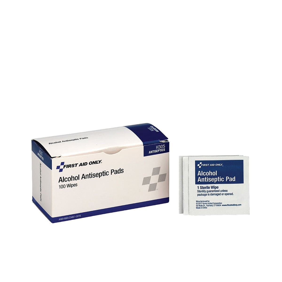 Alcohol Prep Pads, 100/bx 12bx/cs (DROP SHIP ONLY - $150 Minimum Order)