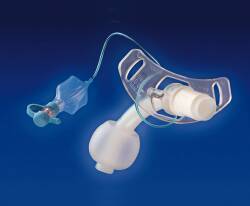 Trach Tube, Flex, 9.0mm ID x 12.3mm OD x 79mm L, Blue (US Only)