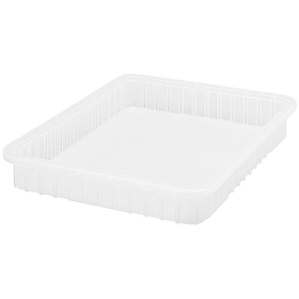Container, 22.5" x 17.5" x 3", Clear, 6/ctn (DROP SHIP ONLY)