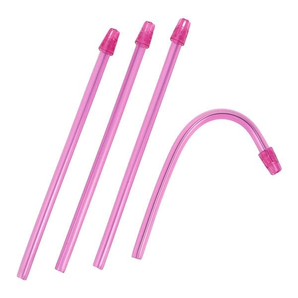 Saliva Ejector, Clear Red with Red Tip, Strawberry Scented, 105/bg, 10 bg/cs (Not Available for sale into Canada)
