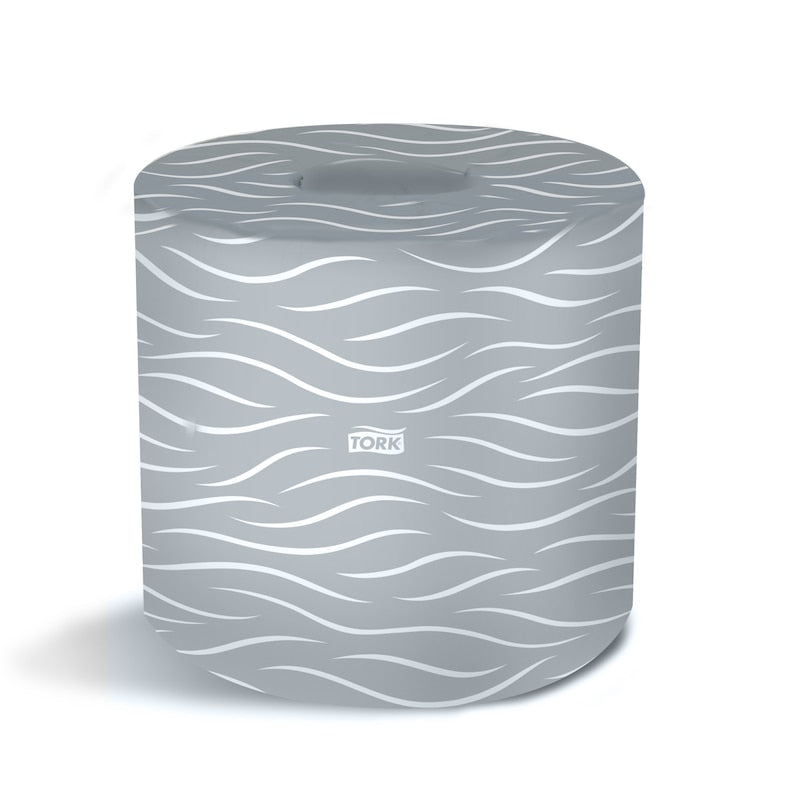 Bath Tissue Roll, 2-Ply, Leaf & Stitch Embossed, 4.0" x 3.75", 450 sheets/rl, 80 rl/cs (36 cs/plt)