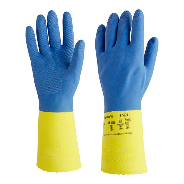 Safety Work Glove, Two-Toned, Size 9, 144 pr/cs (US Only)