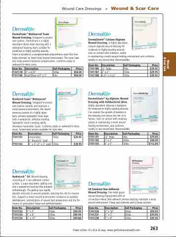 HydraLock SA Super-Absorbent Wound Dressing, Non-Adherent Contact Surface, Waterproof Backing, 6"x10", 10/bx (US Only)