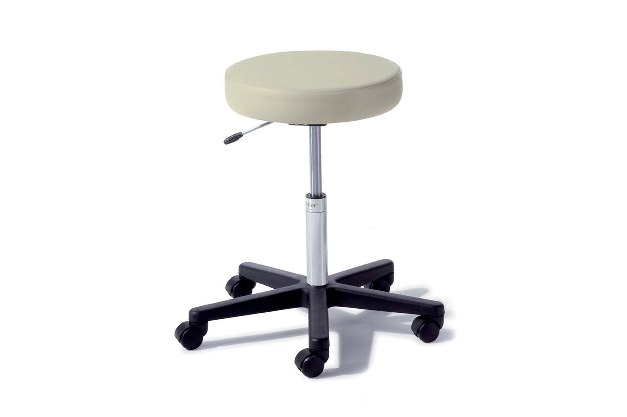 272 UltraFree Basic Stool, Pneumatically Adjustable, Auto Locking Casters, UltraFree Harbor (US Only) (DROP SHIP ONLY) (Delivery Info Sheet Required