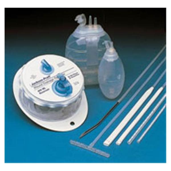 3-Sping Reservoir Kits with Trocar, 15FR x 3/16', PVC Drain, 12/cs (Continental US Only)