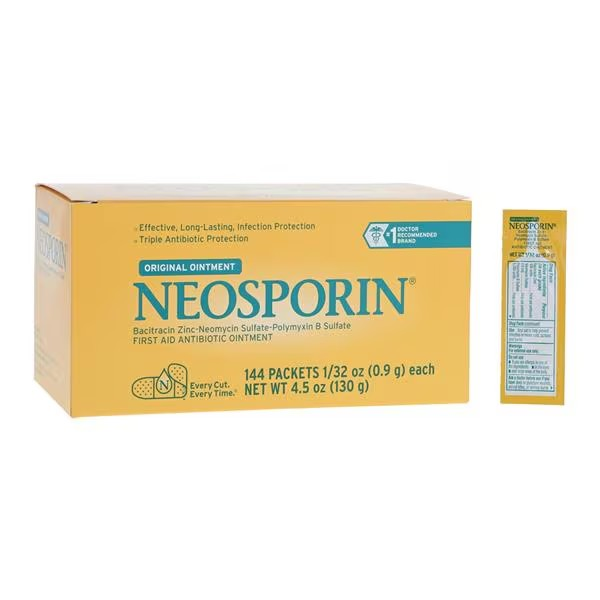 Neosporin Ointment 1/32oz Foil Pack 144/Bx (510425700)