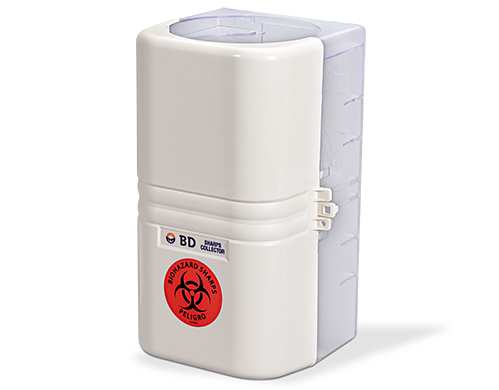 Sharps Collector, 3.2 Qt, Wall Cabinet, 12/cs (Continental US Only) (Drop Ship Requires Pre-Approval)
