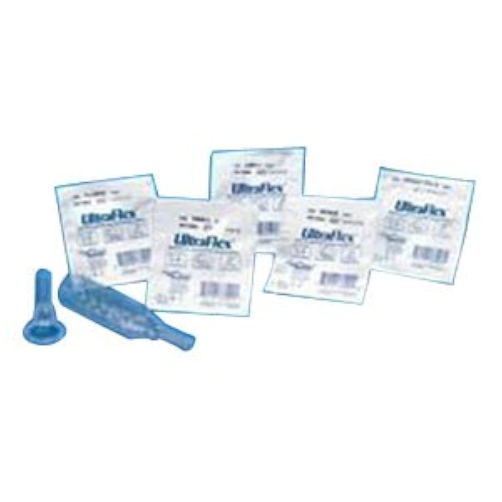 Male External Catheter, UltraFlex, 41mm, X-Large, Silicone, Self-Adhesive, 100/cs (US Only)