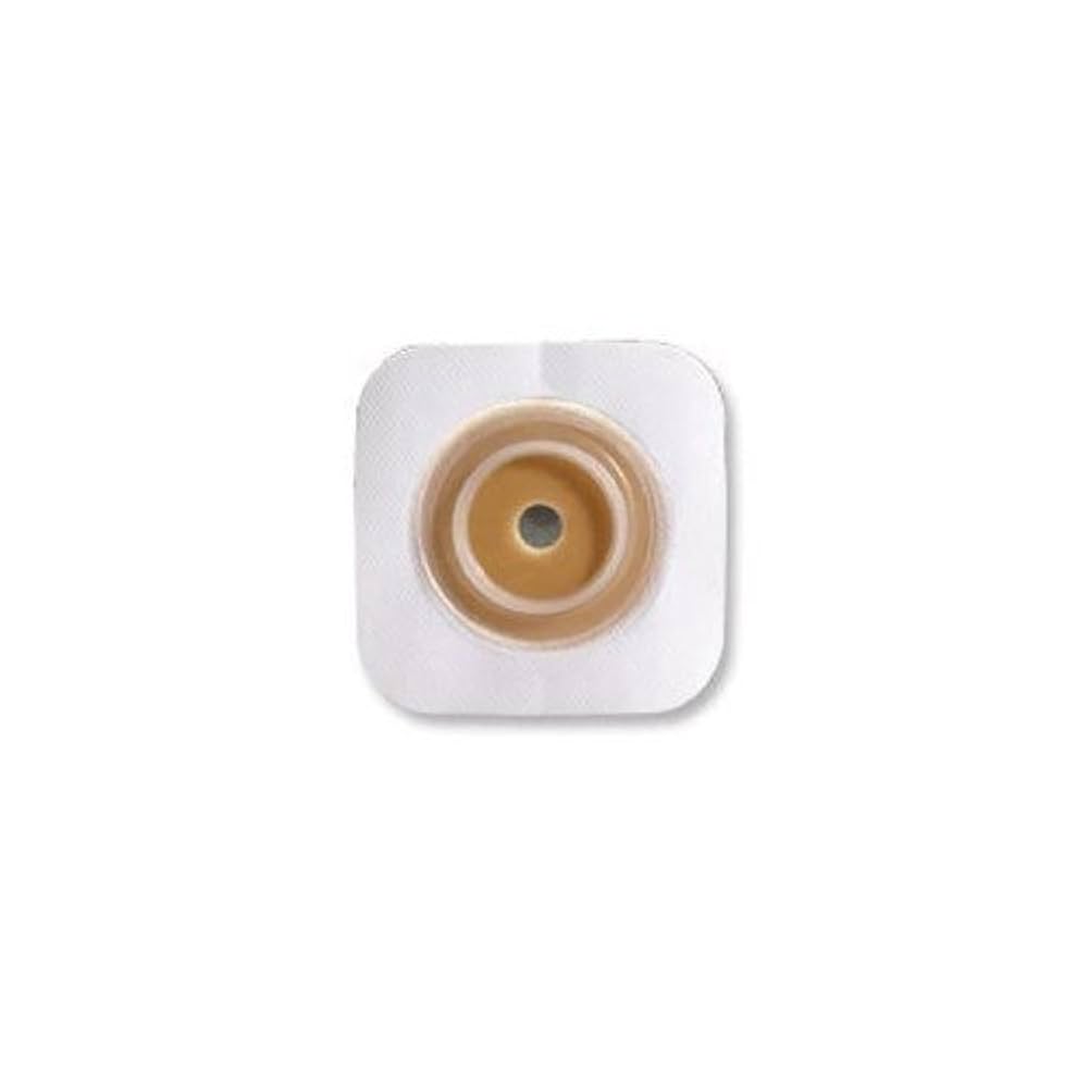Skin Barrier with Tape Collar, Cut-to-Fit, Flexible, White, 2 3/4" Flange, 5" x 5", 10/bx (Continental US Only)