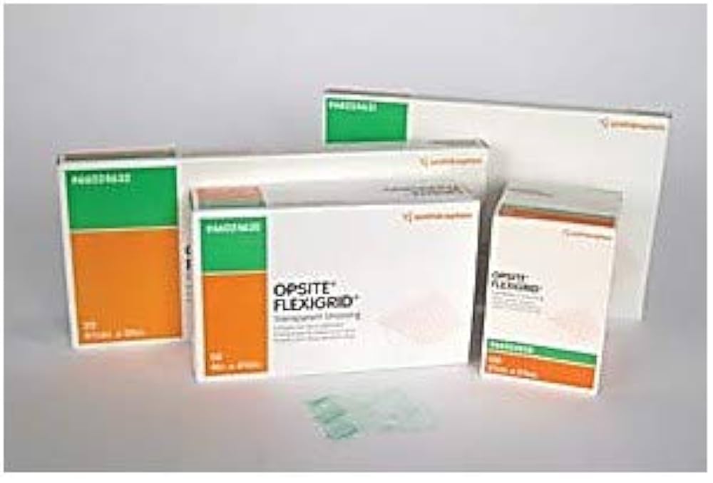 Transparent Adhesive Film Dressing, 6" x 8", 10/pk, 10 pk/cs (US Only)
