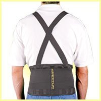 Safe-T-Lift LX Occupational Back Support, Small, Black