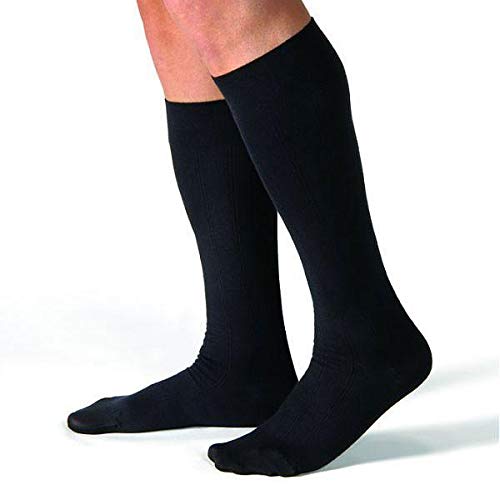 Sock, Knee High, 20-30 mmHG, Closed Toe, Black, Large, Full Calf (Continental US Only)