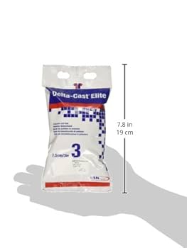 Cast Tape, 3" x 4 yds, White, 10 rl/bx (Continental US Only)
