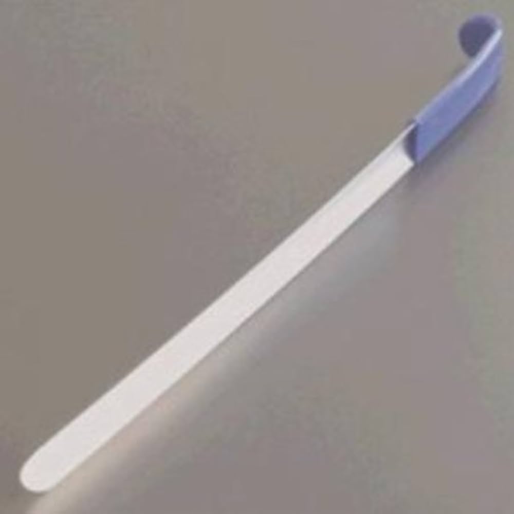 Shoehorn, Stainless Steel, Curved, Vinyl Grip, X-Long, 24"L (A handling charge of $9.95 will be added to any order under $25.00) (DROP SHIP ONLY) (051164)