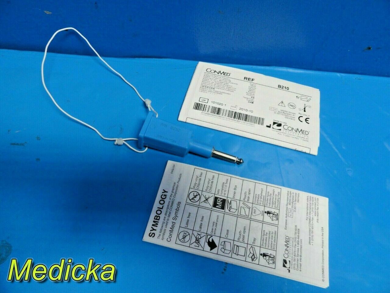 Accessories: Adapter, For Use with Erbe and Elmed Generators
