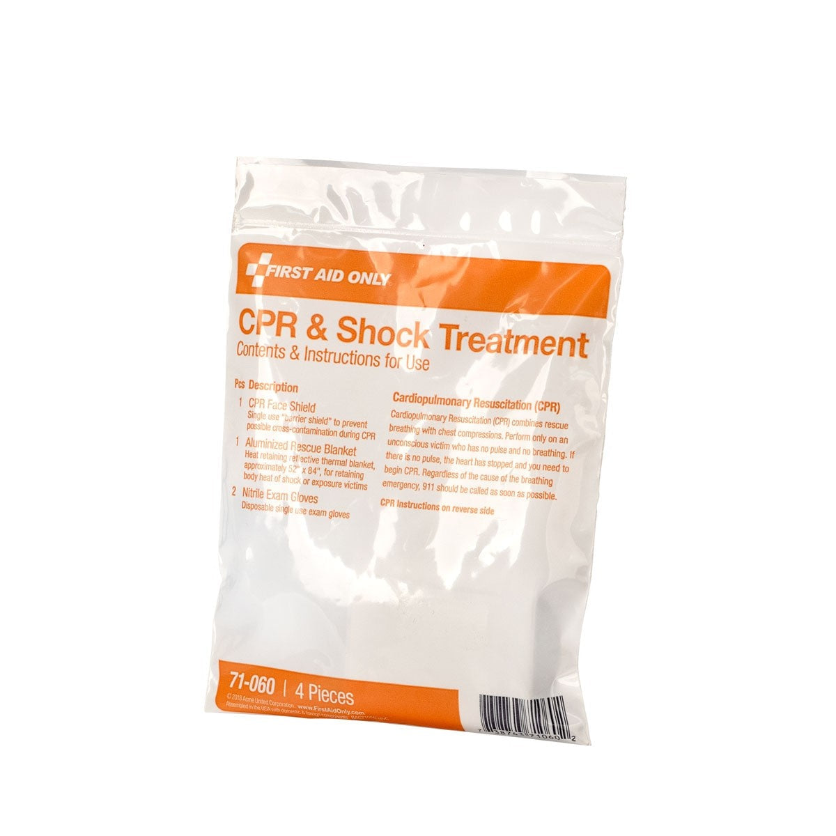 First Aid Triage Pack, CPR and Shock (DROP SHIP ONLY - $150 Minimum Order)