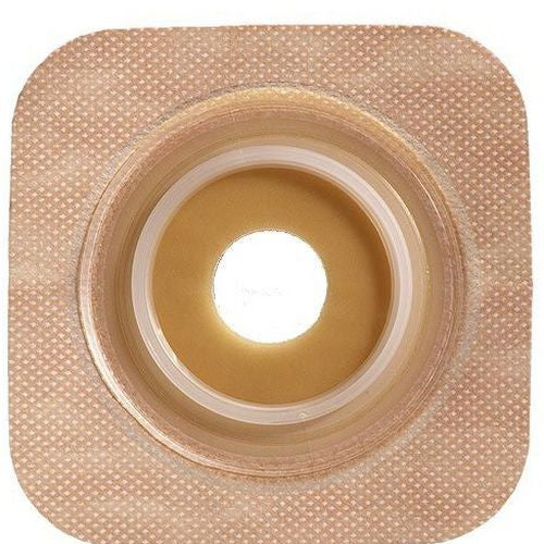 Skin Barrier, Cut-to-Fit, Flexible, Tape Collar, Tan, 2 3/4" Flange, 5" x 5", 10/bx (Continental US Only)