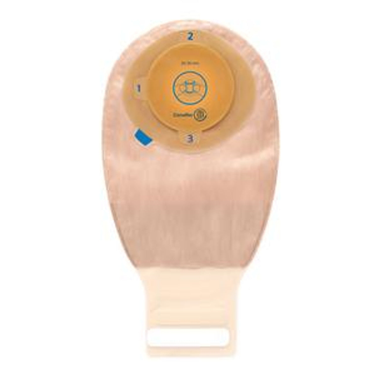 Moldable Drainable Pouch, 1-Sided Comfort Panel, 12", Stomahesive Skin Barrier, Tail Closure, Filter, Transparent, 1 9/16" x 1 15/16" Stoma, 10/bx (Continental US Only)