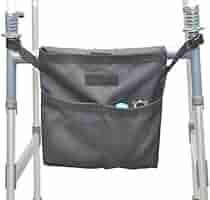 Walker Rest Seat, Foam Padded with Vinyl Cover, 8" x 24" x 2_" (A handling charge of $9.95 will be added to any order under $25.00) (DROP SHIP ONLY)