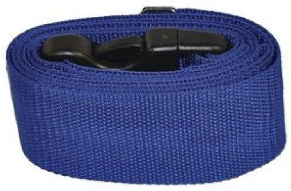 Gait Belt, Polypropylene, #9 Royal Blue, 2" x 72" (A handling charge of $9.95 will be added to any order under $25.00) (DROP SHIP ONLY)