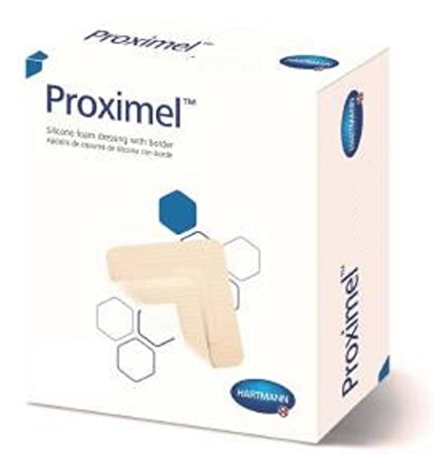 Foam Dressing with Border, 5" x 5", 10/bx, 6 bx/cs