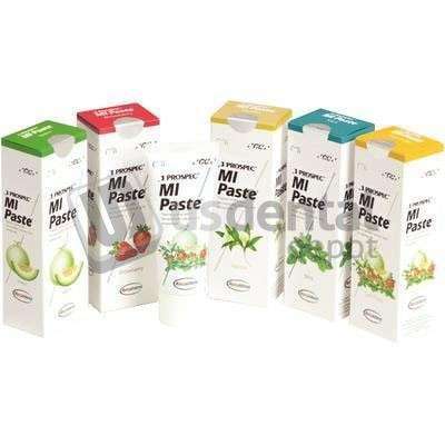 MI Paste Assorted Pack Contains: 2 Tubes (40g ea) of Melon, Mint, Strawberry, Tutti Frutti & Vanilla, 10/pk (For Sale in the U.S. Only)