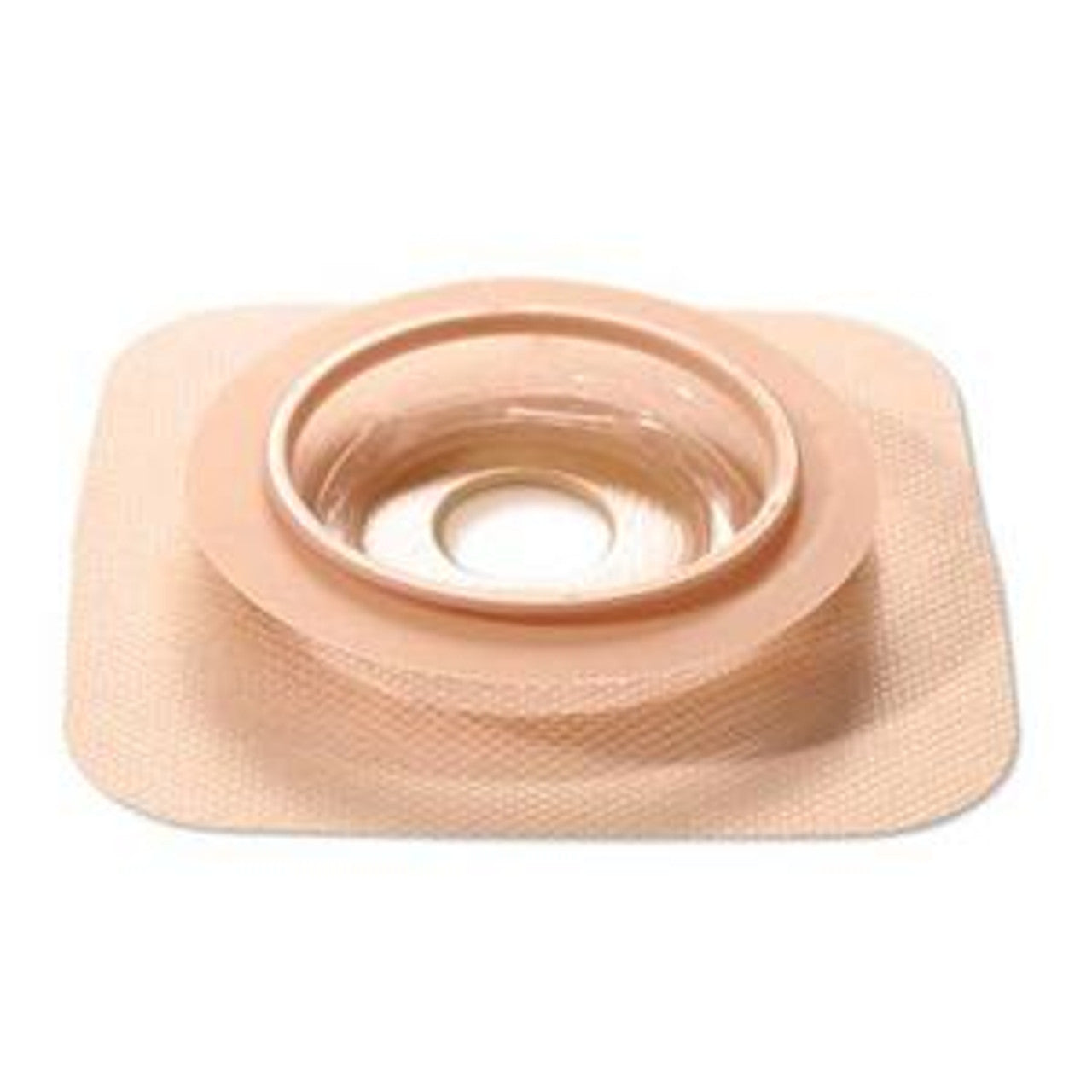 Durahesive Skin Barrier with Acrylic Collar, 2 1/4" Flange, Tan, 1/2" - 15/16" Stoma Opening, 10/bx (Continental US Only)