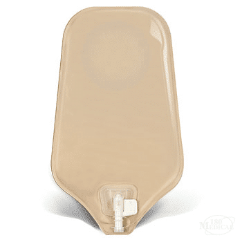 Urostomy Pouch, One-Piece, Cut-to-Fit with Durahesive Skin Barrier and Accuseal Tap, 10/bx