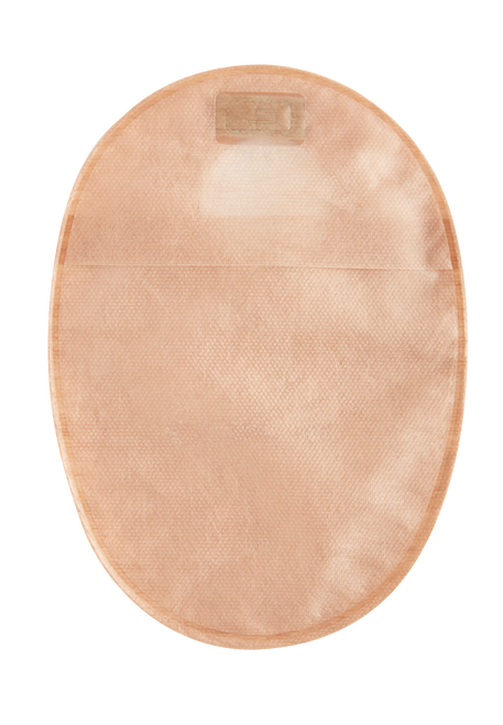 Closed-End Pouch, 12", 2-Sided Comfort Panel, Opaque (with Window), 1 1/2" Stoma, 30/bx (Continental US Only)