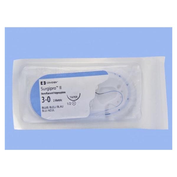 Suture, Taper Point, Size 3-0, Blue, 30", Needle V-20, _ Circle, 3 dz/bx (Continental US Only)