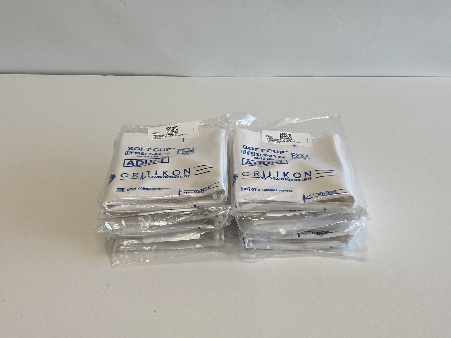 Cuff Assortment Pack: (5) Small Adult Cuffs, (10) Adult Cuffs, (5) Large Adult Cuffs with 2-Tube Dinaclick Connector, 20/pk (Continental US Only)