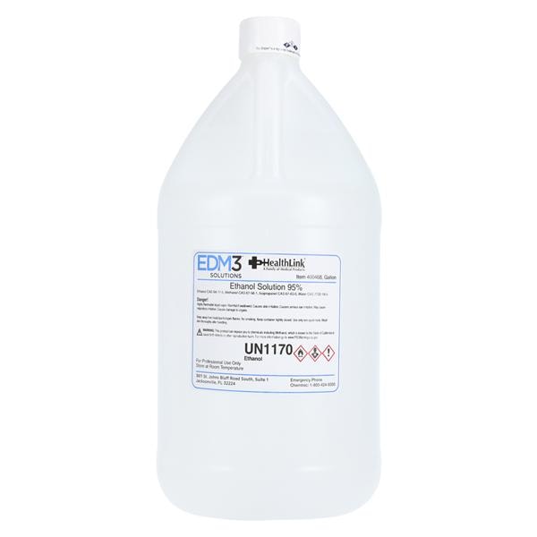 Ethanol Solution, 95%, Gallon (Item is Non-Returnable) (US Only) (Item is considered HAZMAT and cannot ship via Air or to AK, GU, HI, MP, PR, VI)