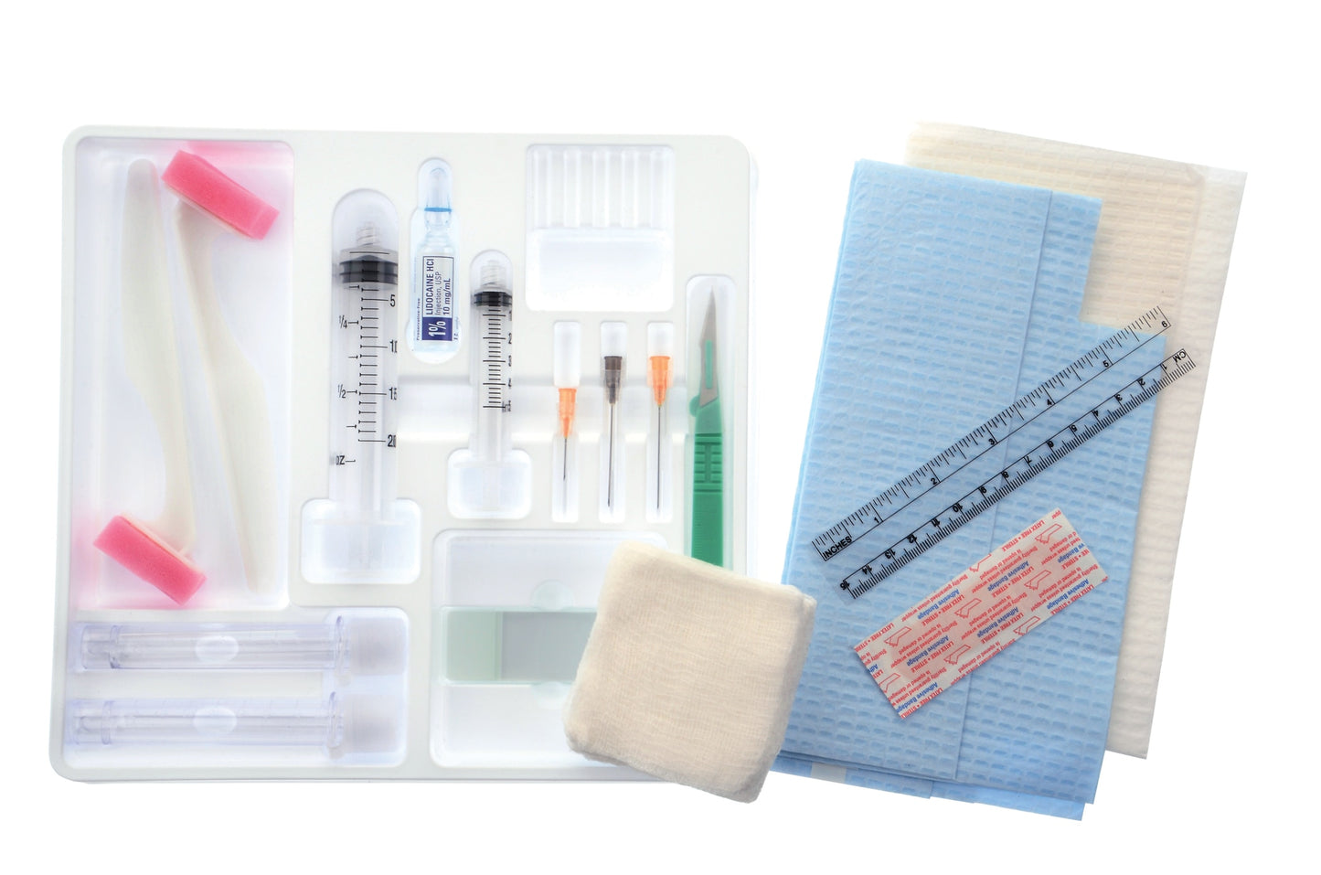Soft Tissue Economy Biopsy Tray, 10/cs