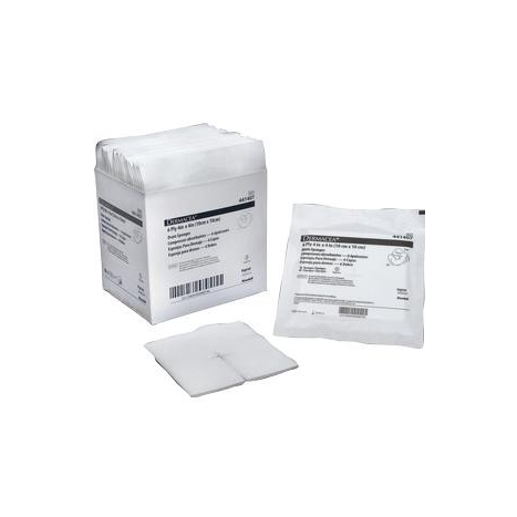 IV Drain Sponge, 6-Ply, 4" x 4", Sterile, 25/pk, 12 pk/cs (Continental US Only)